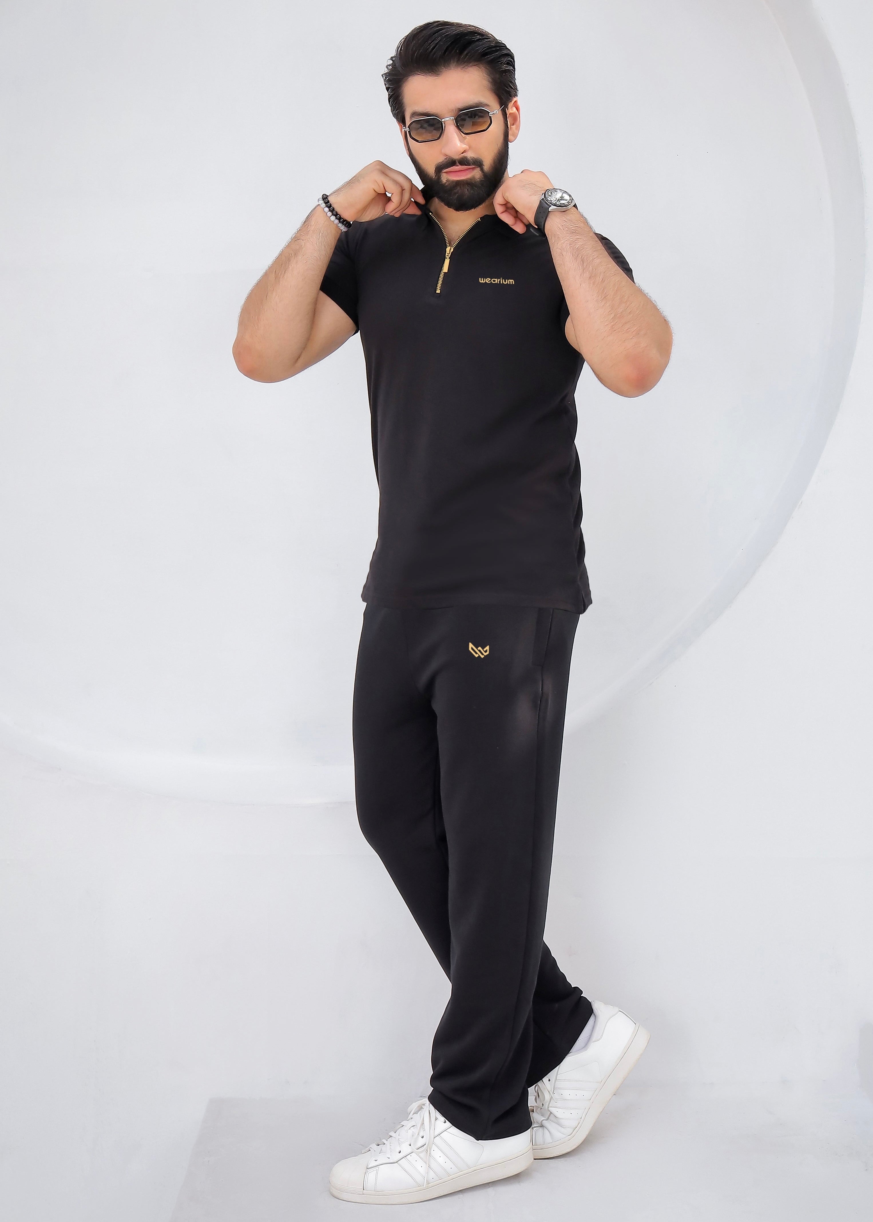 Black Boss - Premium Cotton Polo Twinset